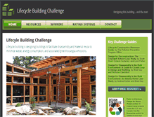 Tablet Screenshot of lifecyclebuilding.org